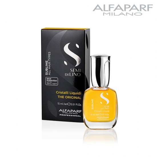 AlfaParf Semi Di Lino Sublime Cristalli Liquidi for all hair types 15ml