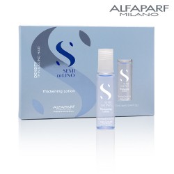 AlfaParf Semi Di Lino Density thickening lotion in vials for thin and aging hair 6x13ml