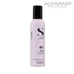 Alfaparf Semi Di Lino Style&Care Firming Mousse strong hold mousse with thermal protection for adding volume to hair 250ml