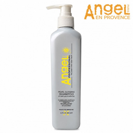 Angel Pearl Glossing Shampoo with pearl shine for blonde hair 250ml