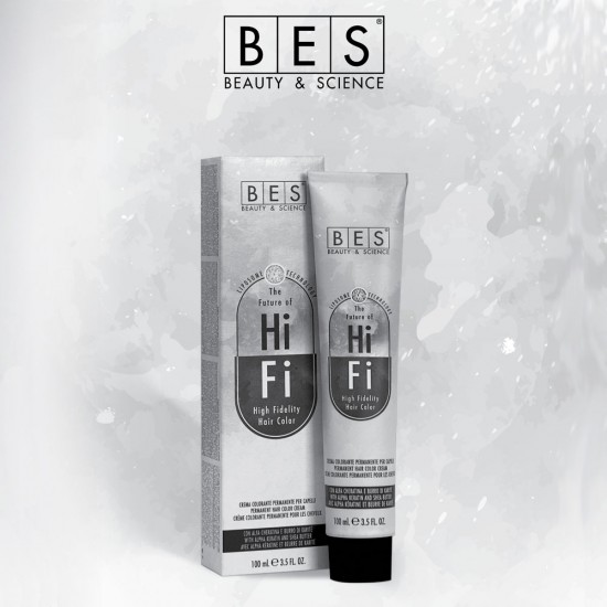 BES Hi-Fi Hair Color 8.19 Light Ash Blond 100ml