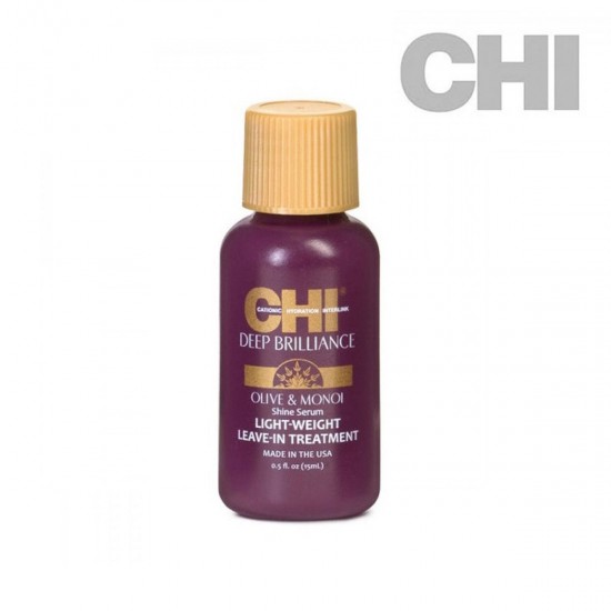 CHI Deep Brilliance Leave-In Treatment light hair serum 15ml