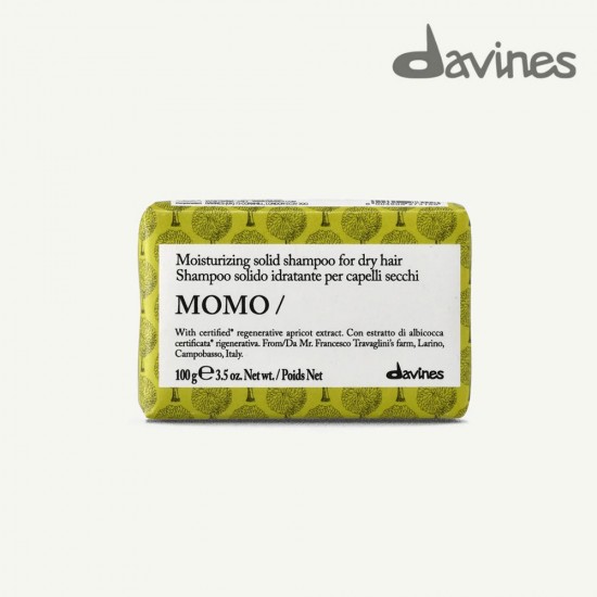 Davines Momo moisturizing solid shampoo 100g