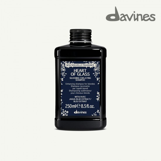 Davines Heart Of Glass Silkening shampoo for blonde hair 250ml
