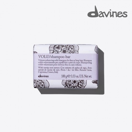 Davines Volu apjomu piešķirošs šampūns cietais šampūns 100g