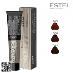 Estel DeLuxe Silver 6/54 hair color care cream 60ml
