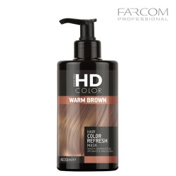 Farcom HDCOLOR Hair Color Refresh Mask Warm Brown 400ml