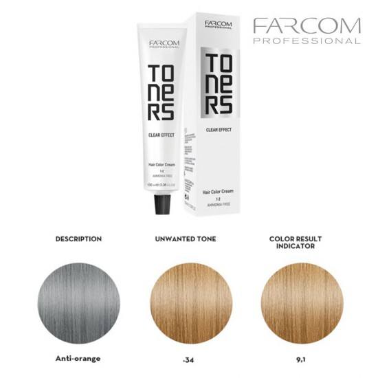 Farcom Toners Anti-Orange toner 100ml