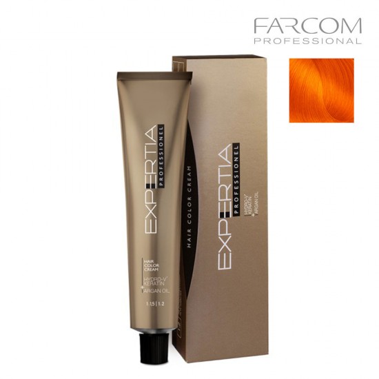 Farcom Expertia Professionel Permanent Hair Color Cream 100ml 0.44-OC Copper