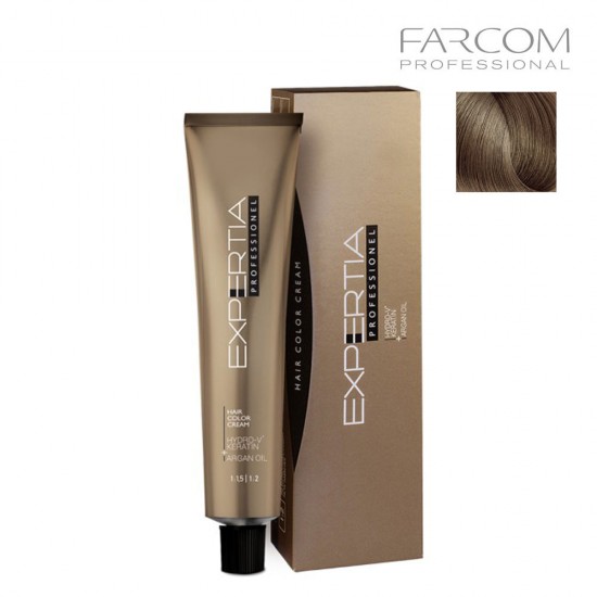 Farcom Expertia Professionel Permanent Hair Color Cream 100ml 7.77-INT Intense Brown Blonde