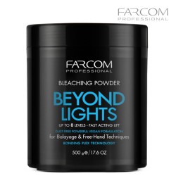 Farcom Beyond Lights hair bleaching powder up to 8 levels of whitening 500g