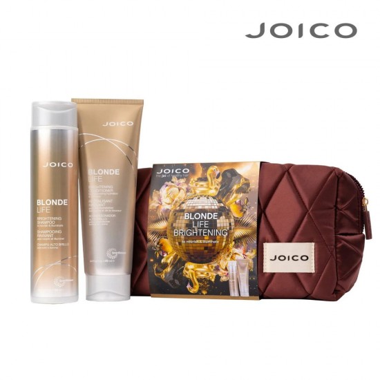 Joico Blonde Life Brightening hair care set for blonde hair
