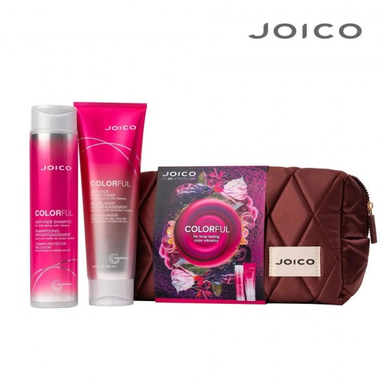 Joico Colorful Anti-Fade hair care set for colour-treated hair