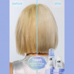 K18 TripleBright Purple Foam Shampoo for blonde hair 443ml