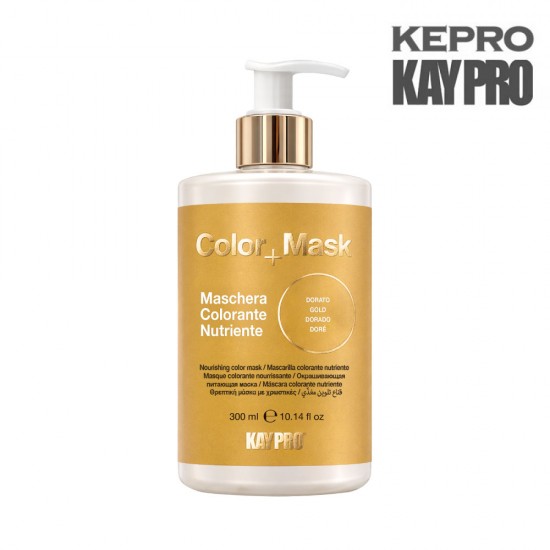 Kepro Kaypro Color+Mask nourishing toning hair mask Gold 300ml