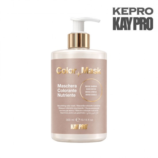 Kepro Kaypro Color+Mask nourishing toning hair mask Beige 300ml