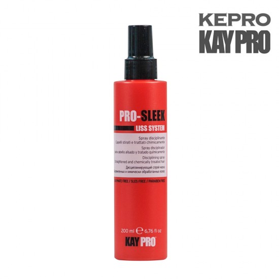 Kepro KayPro Liss System Pro-Sleek disciplining spray for straightened and chemically treated hair 200ml