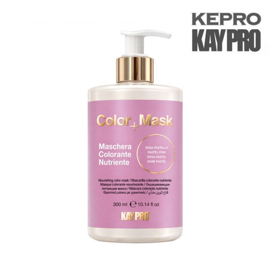 Kepro Kaypro Color+Mask nourishing toning hair mask Pastel Pink 300ml