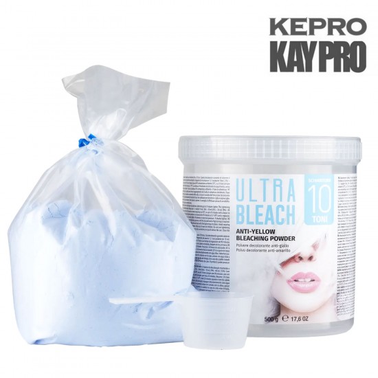 KeyPro Ultra Bleached Anti-Yellow bleaching powder 500gr