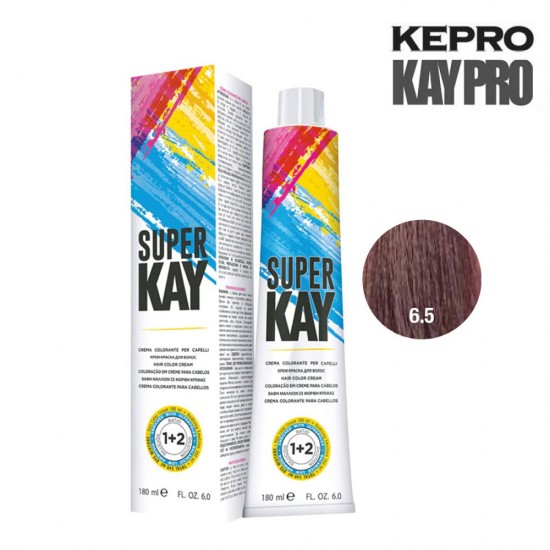 Kepro Super Kay hair color dark mahogany blond 6.5 180ml