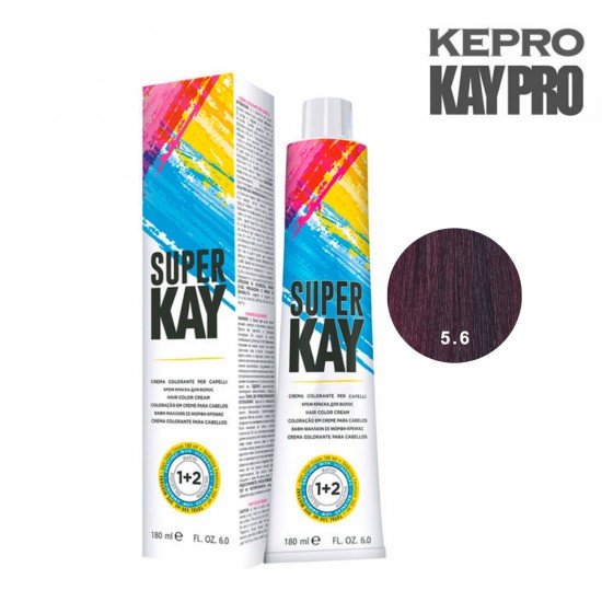 Kepro Super Kay hair color light red brown 5.6 180ml