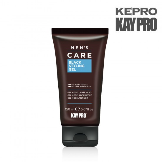 KayPro Men's Care Black Styling Gel 150ml