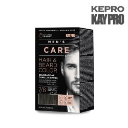 KayPro Men's Care hair and beard colour 7/8 dark blonde 2x50ml