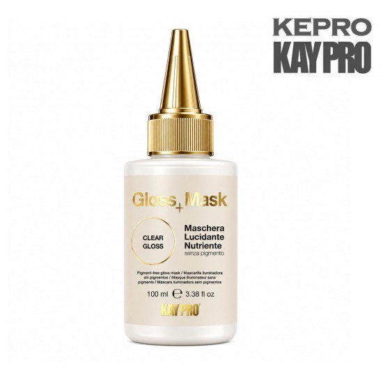 Kepro Kaypro Gloss+Mask nourishing corrective hair mask Clear Gloss 100ml