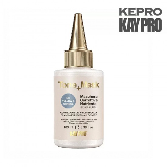 Kepro Kaypro Tone+Mask nourishing corrective hair mask Silver Plus 100ml