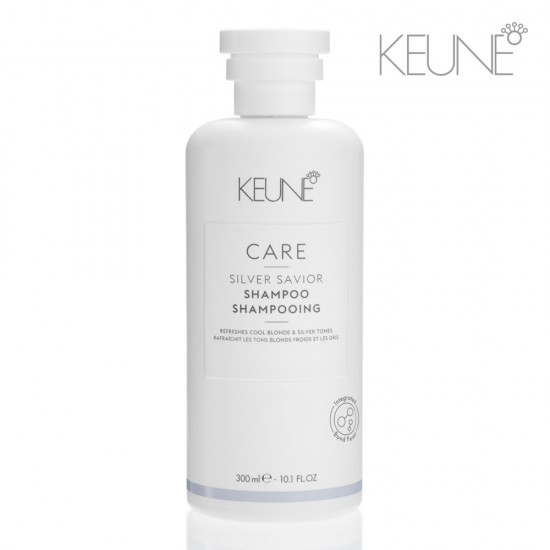 Keune Care Silver Savior purple shampoo to neutralize unwanted yellow tone 300ml