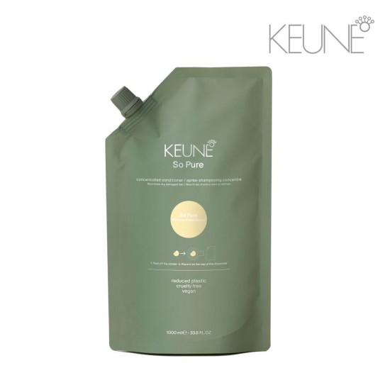 Keune So Pure Restore moisturizing conditioner without silicones 1000ml