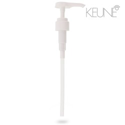 Keune Care White Dispenser pump for Care shampoo and conditioner bottles 1pc.