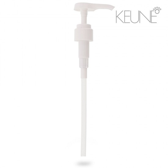 Keune Care White Dispenser pump for Care shampoo and conditioner bottles 1pc.