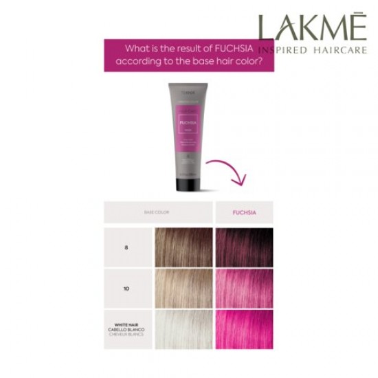 Lakme Teknia Creative Color Fuchsia Conditioning color mask 250ml