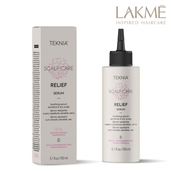 Lakme Teknia Relief serum for sensitive and dry scalp 150ml
