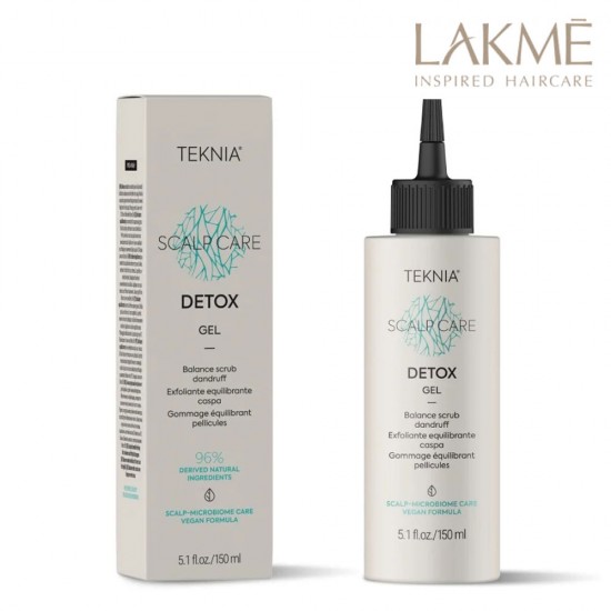 Lakme Teknia Detox scrub-gel for dry and oily dandruff 150ml