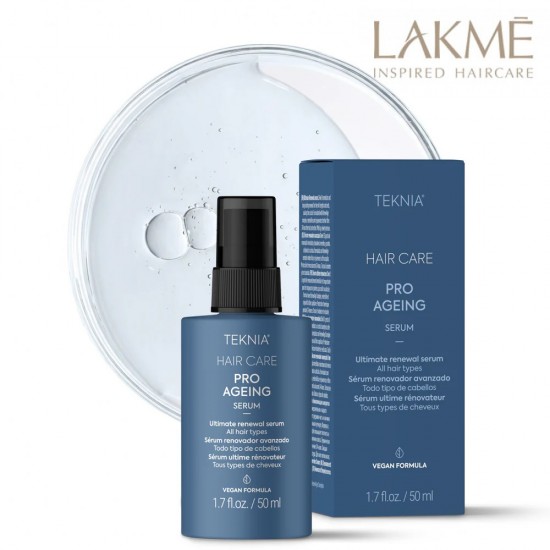 Lakme Teknia Pro Ageing 3-in-1 Rejuvenating Serum for All Hair Types 50ml
