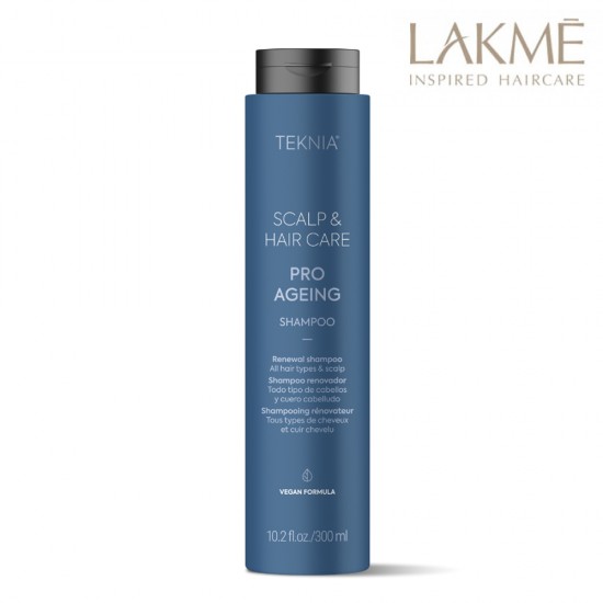 Lakme Teknia Pro Ageing regenerating shampoo for all hair types and scalp 300ml