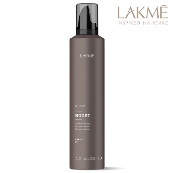 Lakme K.Finish Boost flexible hold hair mousse 300ml