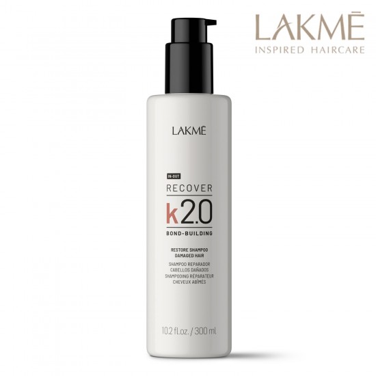 Lakme K2.0 Restore Shampoo Damaged Hair 300ml