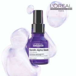 Loreal Serie Expert Keratine Alpha Mirror Sleek Serum for long-lasting hair smoothness 50ml