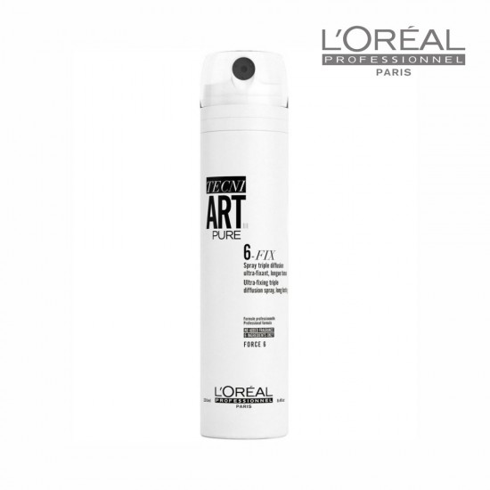 Loreal Tecni Art Pure 6-Fix ultra-fixing spray 250ml