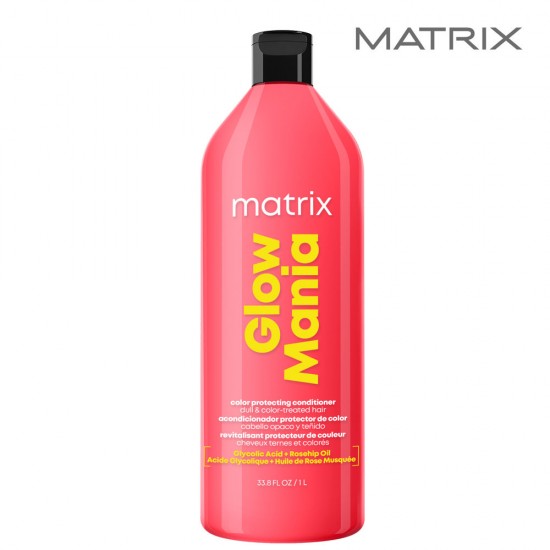 Matrix Glow Mania conditioner for colored hair with glycolic acid 1000ml