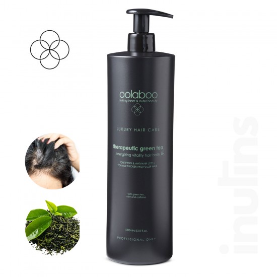 Oolaboo Therapeutic Green Tea strengthening and stimulating shampoo for thinning hair 1L