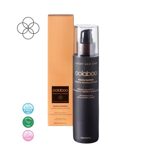 Oolaboo Bouncy Bamboo extreme repairing hair bath 250ml