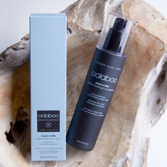 Oolaboo Blushy Truffle brilliant platinum conditioner 250ml