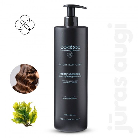 Oolaboo Moisty Seaweed intensive moisturizing shampoo for very dry hair 1L