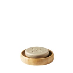 Oolaboo Super Foodies bamboo shampoo bar dish