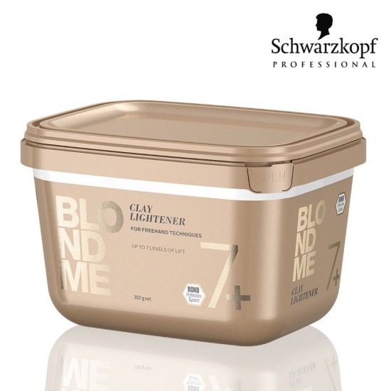Schwarzkopf Pro BlondMe Bond Enforcing Premium Clay Lightener 7+ 350g