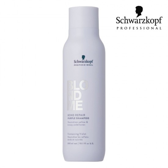Schwarzkopf Pro BlondMe Bond Repair purple shampoo 300ml